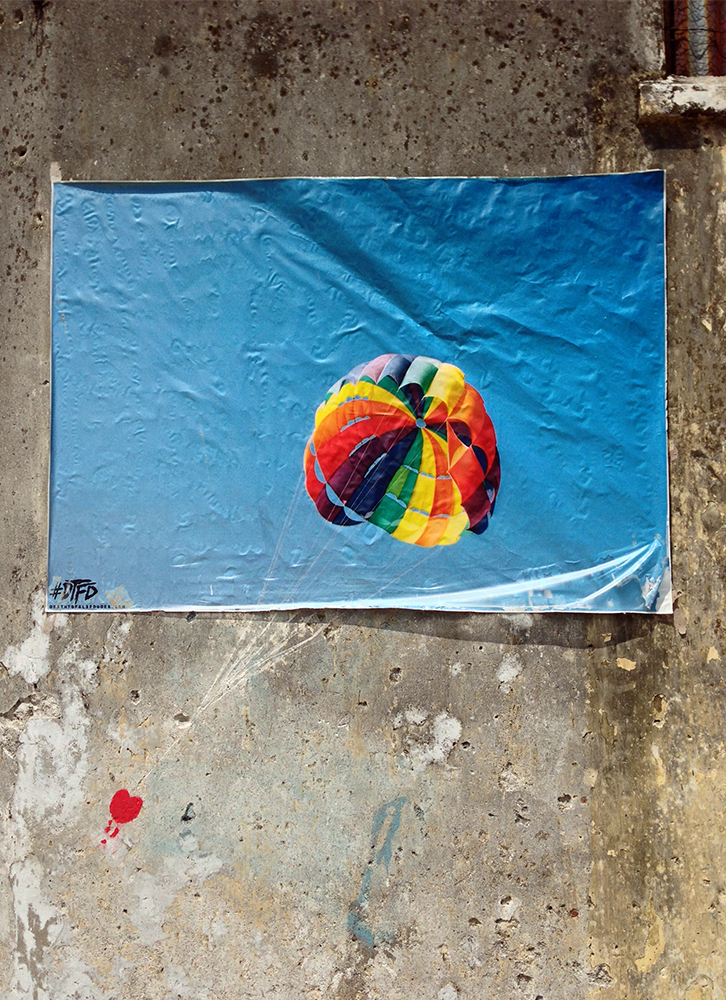 Mural de street art en George Town Penang Malasia