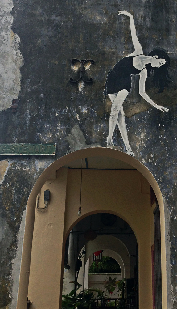 Street art en George Town Penang
