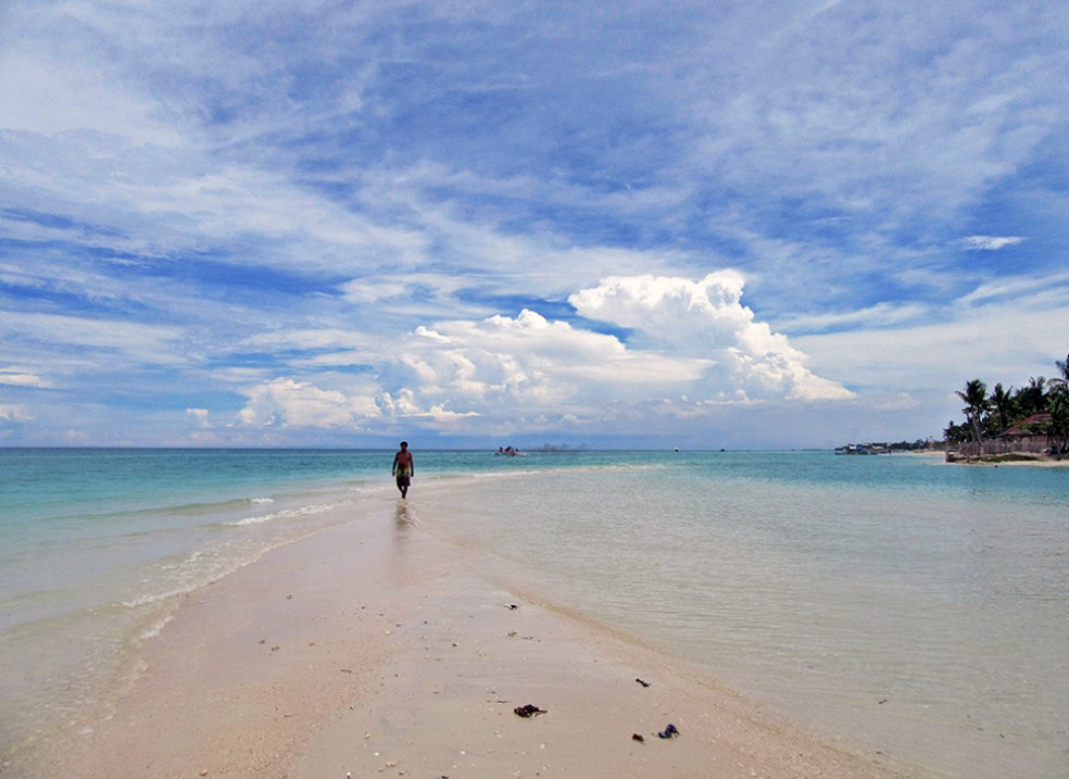 Increíble playa en Filipinas