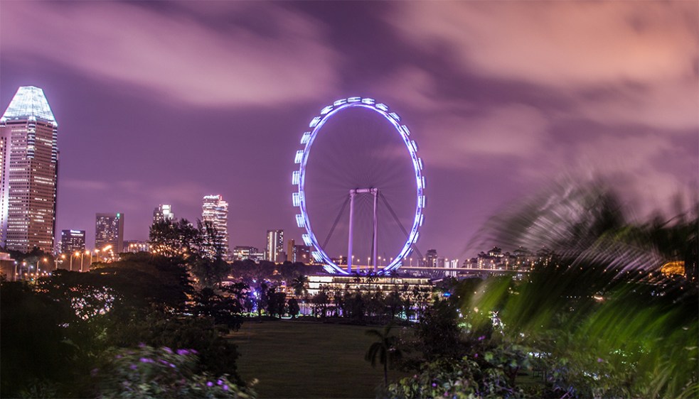 Singapur de noche