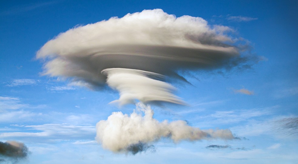 nubes vistas desde el Kawa Ijen