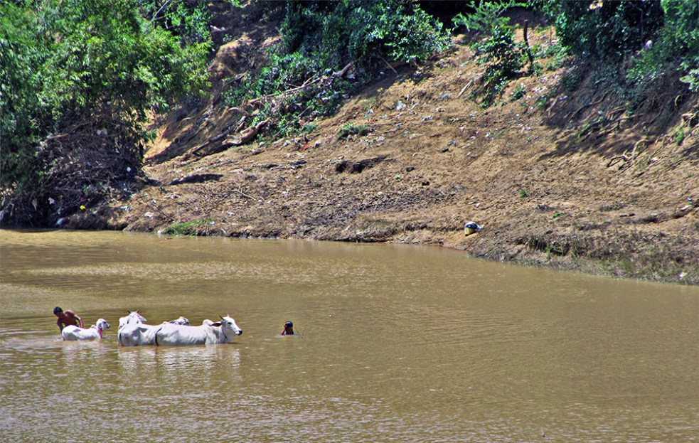 Vistas del lago Tonlé Sap en Battambang