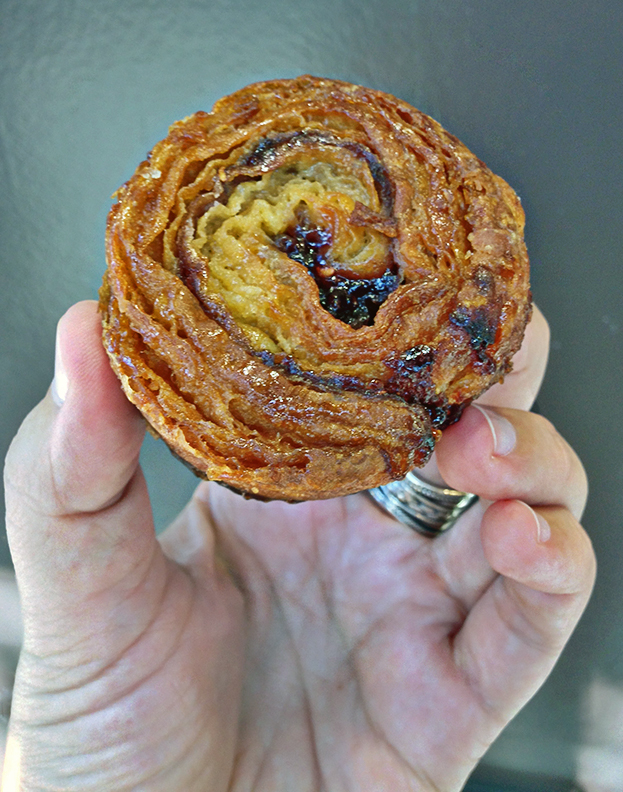 Kouignettes de frambuesa en Paris